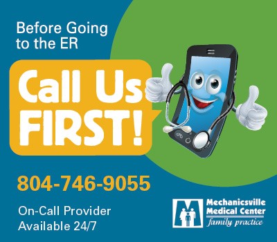 Before Going to the ER - Call Us First!